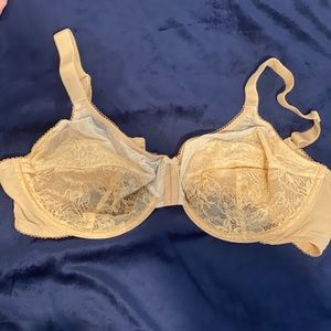 Vanity Fair Nude Lace Bra